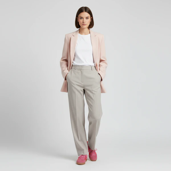 (W) adidas Gazelle Indoor 'Beam Pink Solar Red' Wanita Pria Sneakers IE1058 Lookbook (W) adidas Gazelle Indoor 'Beam Pink Solar Red' Wanita Pria Sneakers IE1058