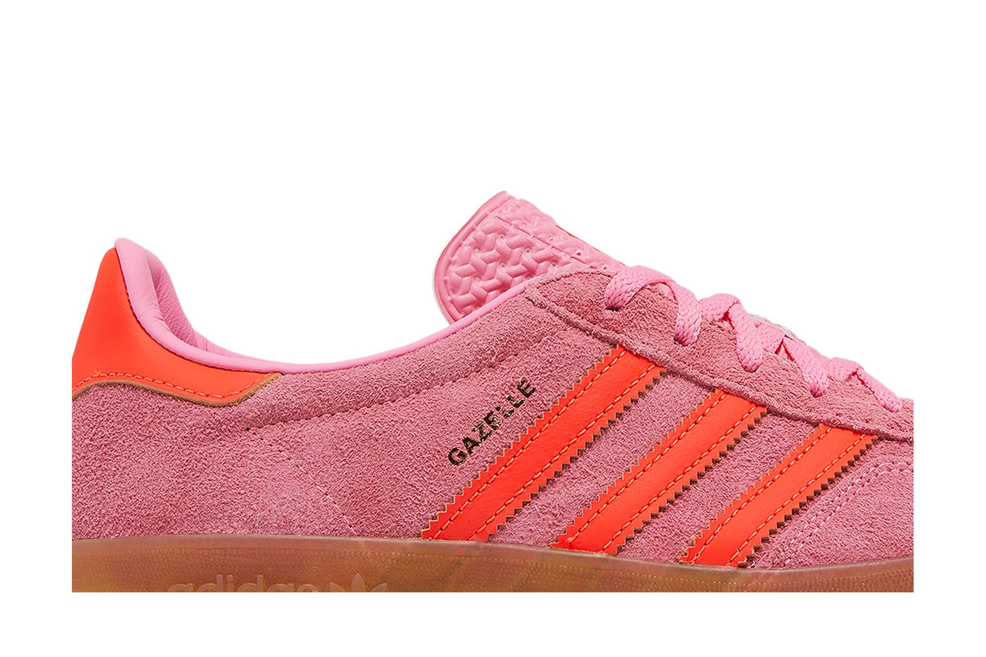 Shop (W) adidas Gazelle Indoor 'Beam Pink Solar Red' Wanita Pria Sneakers IE1058