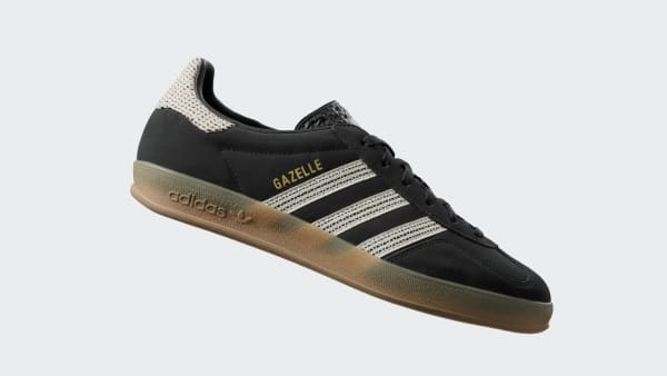 Lookbook (W) adidas Gazelle Indoor ''Zwart Wonder Wit Gum'' JI2755