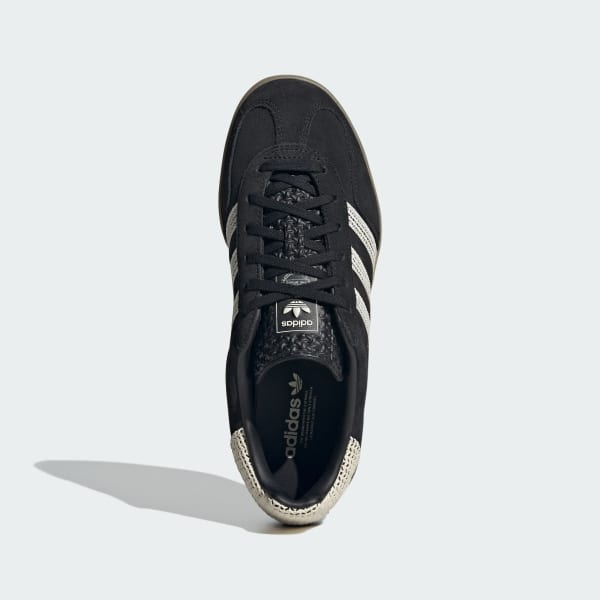 Shop (W) adidas Gazelle Indoor ''Zwart Wonder Wit Gum'' JI2755