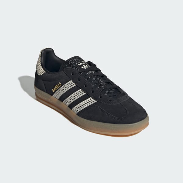 Details for (W) adidas Gazelle Indoor ''Zwart Wonder Wit Gum'' JI2755