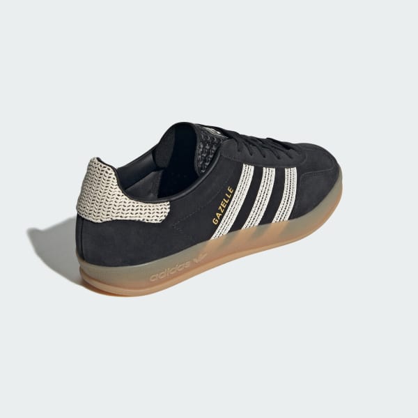 Sizing (W) adidas Gazelle Indoor ''Zwart Wonder Wit Gum'' JI2755