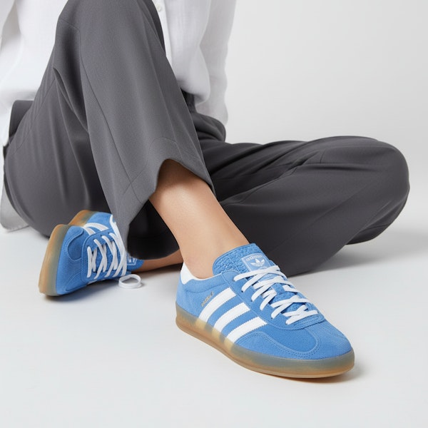 (W) adidas Gazelle Indoor 'Biru Fusion Gum' HQ8717 Order (W) adidas Gazelle Indoor 'Biru Fusion Gum' HQ8717