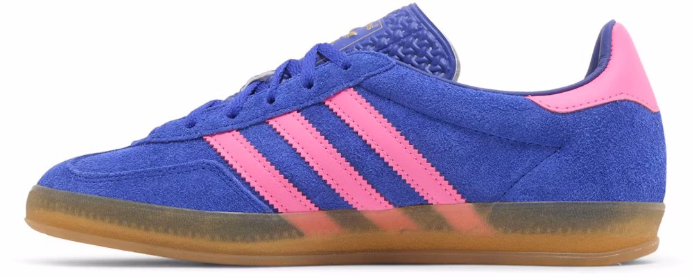 (W) adidas Gazelle Indoor 'Biru Lucid Pink' IH5931 Lookbook (W) adidas Gazelle Indoor 'Biru Lucid Pink' IH5931