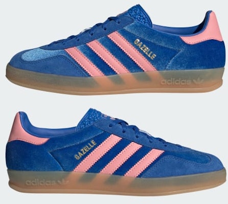 (Women) adidas Gazelle Indoor 'Blue Semi' IG6785 Sizing (Women) adidas Gazelle Indoor 'Blue Semi' IG6785