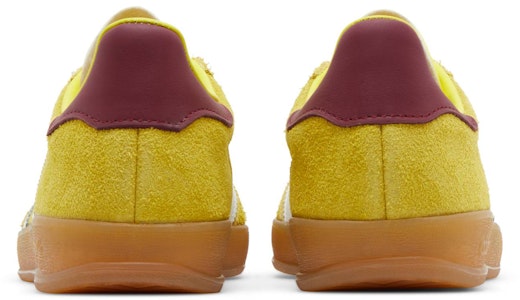 (W) adidas Gazelle Indoor 'Kuning Terang Burgundy' IE7003 Details for (W) adidas Gazelle Indoor 'Kuning Terang Burgundy' IE7003