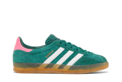 (Women) adidas Gazelle Indoor 'Collegiate Green Pink'