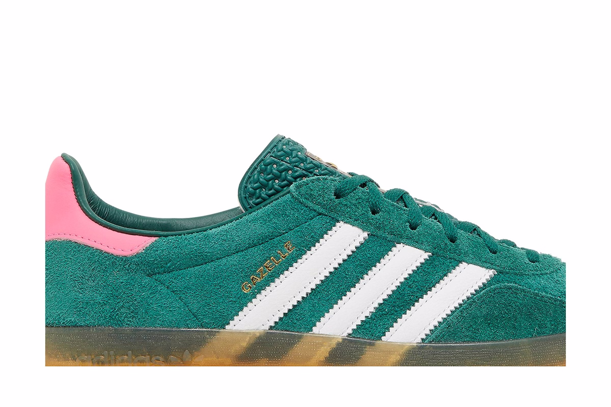 (Women) adidas Gazelle Indoor 'Collegiate Green Pink'