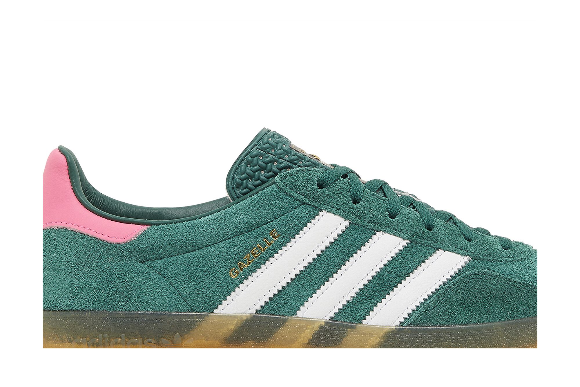 Lookbook (W) adidas Gazelle Indoor ''Verde Collegiale Rosa'' IG5929