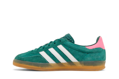 (Women) adidas Gazelle Indoor 'Collegiate Green Pink'