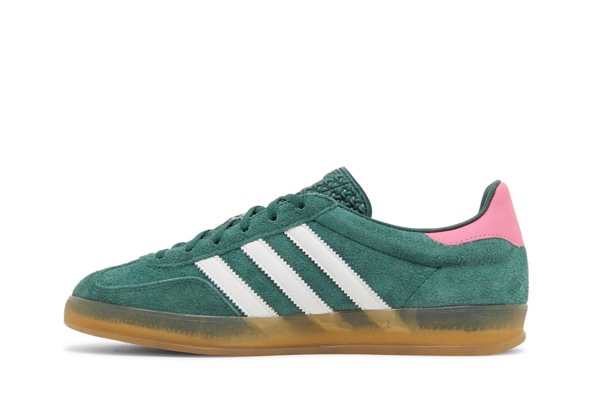 Shop (W) adidas Gazelle Indoor ''Verde Collegiale Rosa'' IG5929
