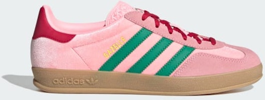 (Women) adidas Gazelle Indoor 'Glow Pink Court Green' JI2713 (Women) adidas Gazelle Indoor 'Glow Pink Court Green' JI2713