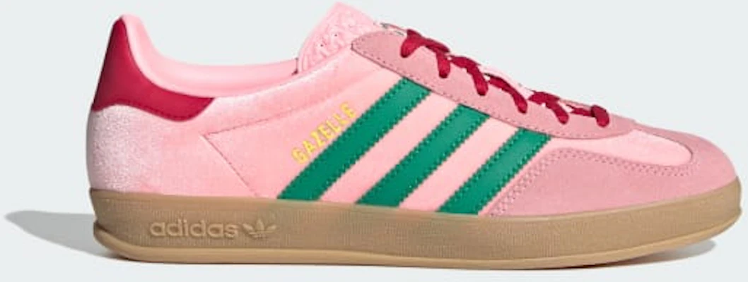 (W) adidas Gazelle Indoor ''Rose Glow et Vert Court'' JI2713 Buy (W) adidas Gazelle Indoor ''Rose Glow et Vert Court'' JI2713