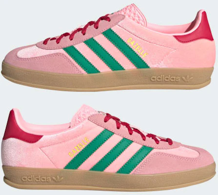 (W) adidas Gazelle Indoor ''Rose Glow et Vert Court'' JI2713 Cheap (W) adidas Gazelle Indoor ''Rose Glow et Vert Court'' JI2713