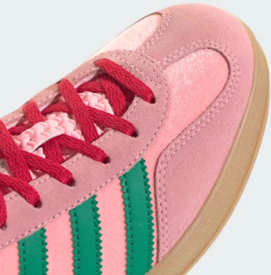 (W) adidas Gazelle Indoor ''Rose Glow et Vert Court'' JI2713 2
