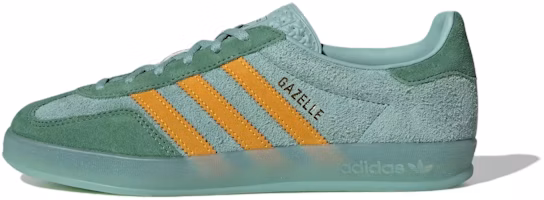 (Women) adidas Gazelle Indoor 'Hazy Green Crew Yellow' IG6783 (Women) adidas Gazelle Indoor 'Hazy Green Crew Yellow' IG6783