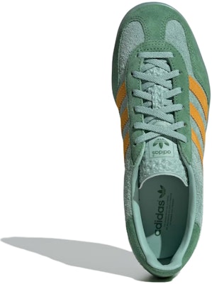 (Women) adidas Gazelle Indoor 'Hazy Green Crew Yellow' IG6783 Shop (Women) adidas Gazelle Indoor 'Hazy Green Crew Yellow' IG6783