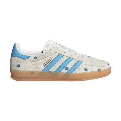 (W) adidas Gazelle Indoor 'Light Blue Floral Embroidery'