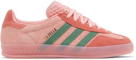 (Women) adidas Gazelle Indoor 'Pink Spark Preloved Green' IG6782 (Women) adidas Gazelle Indoor 'Pink Spark Preloved Green' IG6782