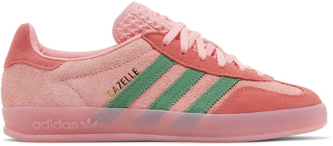 adidas originals GAZELLE INDOOR 舒適百搭 防滑輕便 低幫 板鞋 男女同款 粉綠色 Buy adidas originals GAZELLE INDOOR 舒適百搭 防滑輕便 低幫 板鞋 男女同款 粉綠色