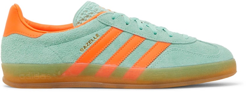(W) adidas Gazelle Indoor 'Pulse Mint Solar Orange' Sepatu Olahraga Pria HQ8714 Buy (W) adidas Gazelle Indoor 'Pulse Mint Solar Orange' Sepatu Olahraga Pria HQ8714