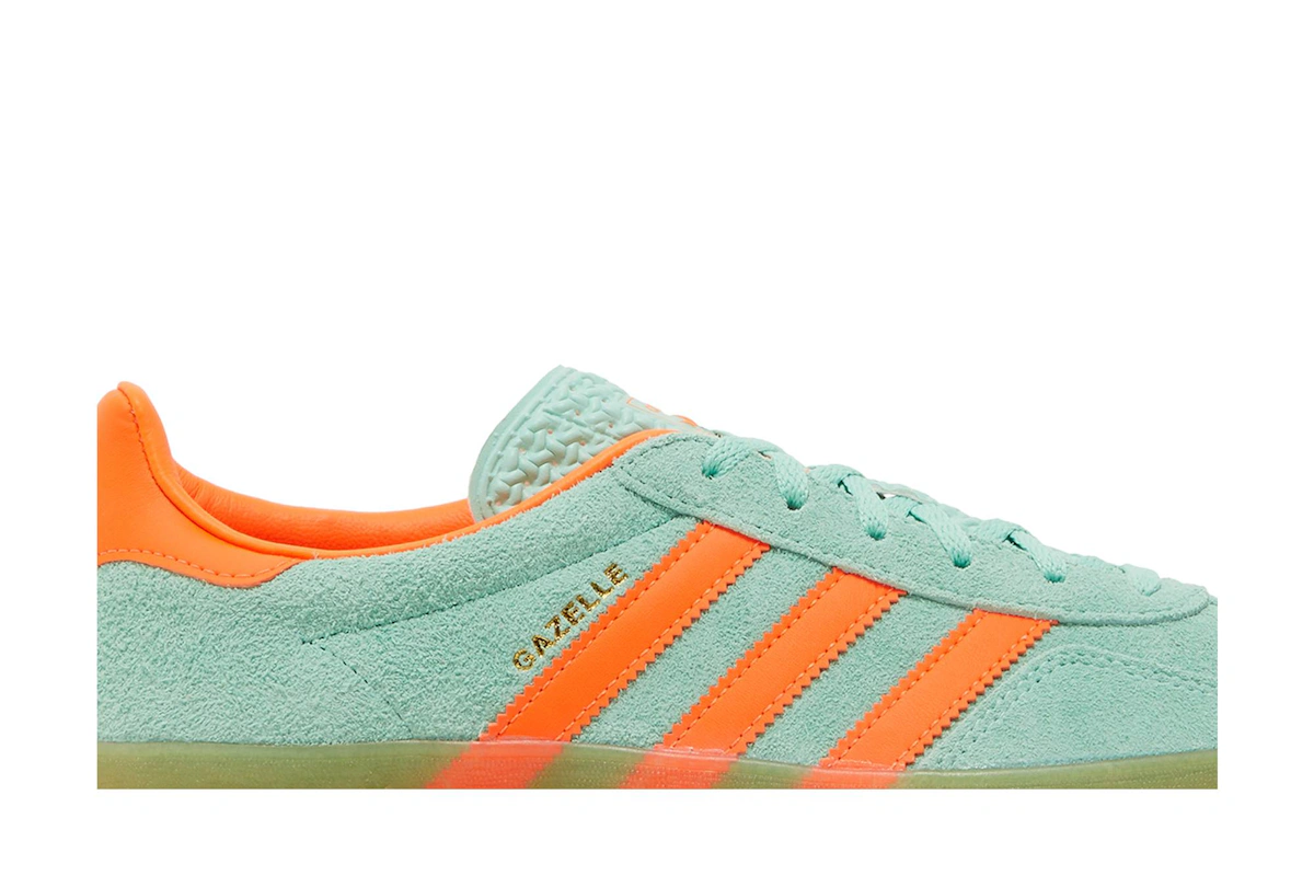 (Women) adidas Gazelle Indoor 'Pulse Mint Solar Orange' HQ8714
