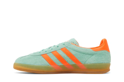 (Women) adidas Gazelle Indoor 'Pulse Mint Solar Orange' HQ8714