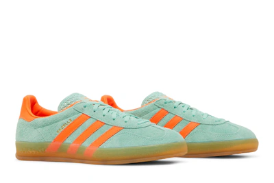 (Women) adidas Gazelle Indoor 'Pulse Mint Solar Orange' HQ8714
