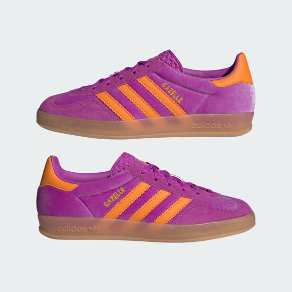 Cheap (W) 阿迪达斯 Gazelle 室内版 '紫色爆发' IH0277