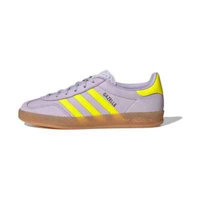 (W) adidas Gazelle Indoor 'Silver Dawn Solar Yellow'