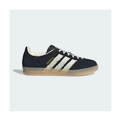 (W) Adidas Gazelle Indoor Core Black/Cream White/Gum