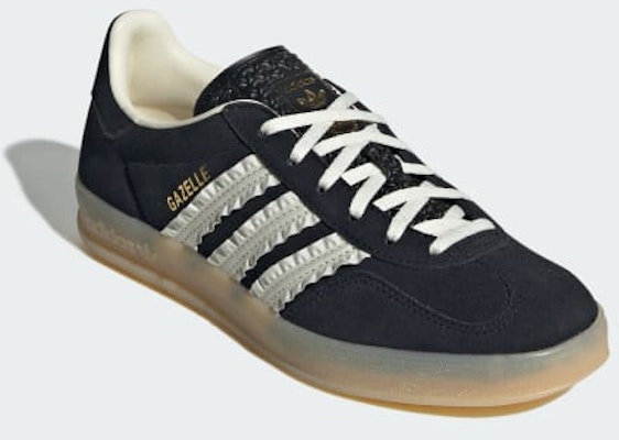 (W) Adidas Gazelle Indoor Negro Core/Blanco Crema/Goma JS1412 Purchase (W) Adidas Gazelle Indoor Negro Core/Blanco Crema/Goma JS1412