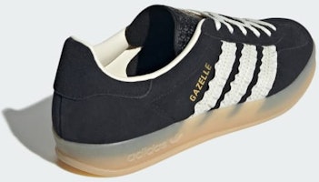 (W) Adidas Gazelle Indoor Negro Core/Blanco Crema/Goma JS1412 Details for (W) Adidas Gazelle Indoor Negro Core/Blanco Crema/Goma JS1412
