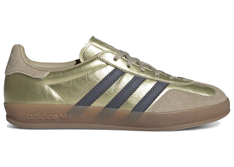 (Women) adidas Gazelle Indoor Gold Metallic Aurora Onix JR2404