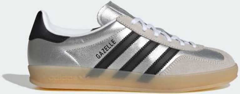 (W) Adidas Gazelle 室內款 灰色/Core黑/銀色金屬 HP7215 Buy (W) Adidas Gazelle 室內款 灰色/Core黑/銀色金屬 HP7215