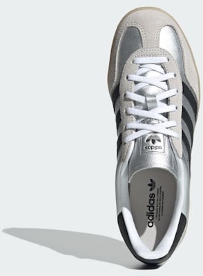 (Women) Adidas Gazelle Indoor Grey One/Core Black/Silver Metallic HP7215 Order (Women) Adidas Gazelle Indoor Grey One/Core Black/Silver Metallic HP7215