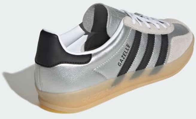(Women) Adidas Gazelle Indoor Grey One/Core Black/Silver Metallic HP7215 Purchase (Women) Adidas Gazelle Indoor Grey One/Core Black/Silver Metallic HP7215