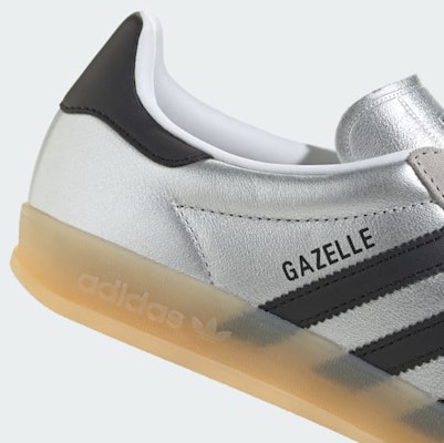 (Women) Adidas Gazelle Indoor Grey One/Core Black/Silver Metallic HP7215 Sizing (Women) Adidas Gazelle Indoor Grey One/Core Black/Silver Metallic HP7215