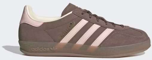 (Women) adidas Gazelle Indoor Shoes Earth Strata/Wonder Quartz/Gum JR2431 (Women) adidas Gazelle Indoor Shoes Earth Strata/Wonder Quartz/Gum JR2431
