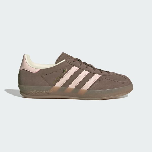 (Women) adidas Gazelle Indoor Shoes Earth Strata/Wonder Quartz/Gum JR2431
