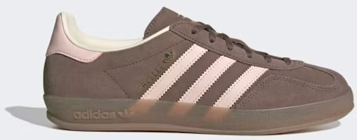 (Women) adidas Gazelle Indoor Shoes Earth Strata/Wonder Quartz/Gum JR2431 (Women) adidas Gazelle Indoor Shoes Earth Strata/Wonder Quartz/Gum JR2431