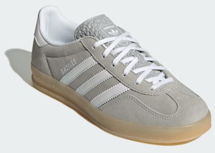 (W) Adidas Gazelle Indoor Zapatillas Gris/Blanco Nube/Goma JQ7008 Shop (W) Adidas Gazelle Indoor Zapatillas Gris/Blanco Nube/Goma JQ7008