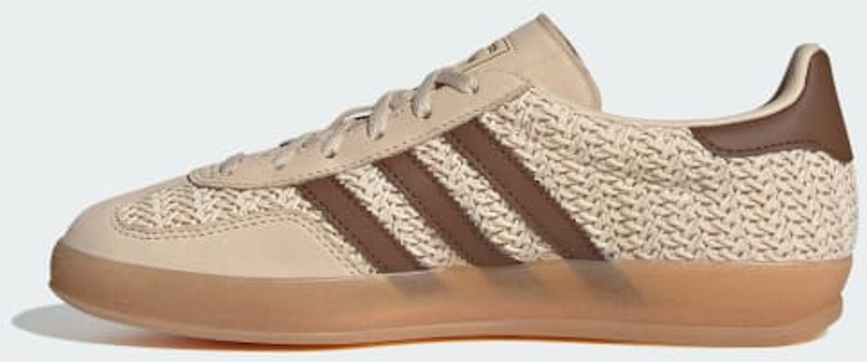 (Women) Adidas Gazelle Indoor Sneakers Sand Strata/Preloved Brown/Gum JS1418 Sizing (Women) Adidas Gazelle Indoor Sneakers Sand Strata/Preloved Brown/Gum JS1418