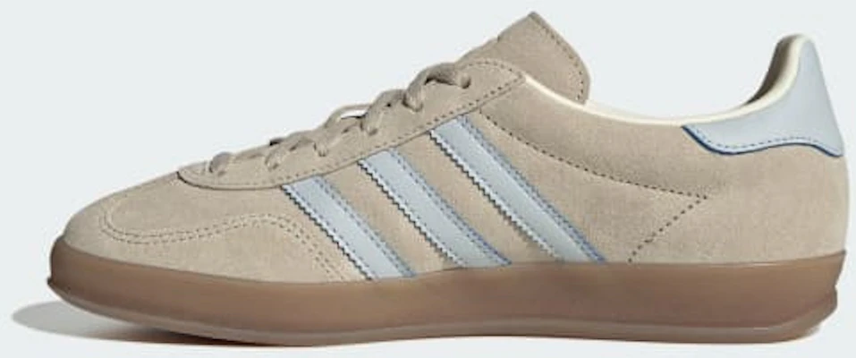 (W) 아디다스 가젤 인도어 스니커즈 원더 베이지/헤일로 블루/검 색상 JR2432 Sizing (W) 아디다스 가젤 인도어 스니커즈 원더 베이지/헤일로 블루/검 색상 JR2432