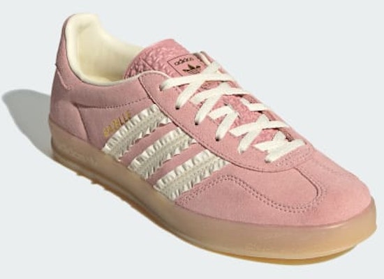(Women) Adidas Gazelle Indoor Wonder Mauve/Cream White/Gum JS1413 Purchase (Women) Adidas Gazelle Indoor Wonder Mauve/Cream White/Gum JS1413