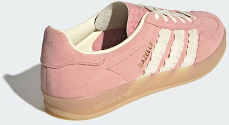 (Women) Adidas Gazelle Indoor Wonder Mauve/Cream White/Gum JS1413 Details for (Women) Adidas Gazelle Indoor Wonder Mauve/Cream White/Gum JS1413