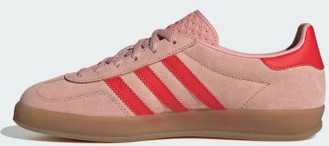 (W) Adidas Gazelle Indoor Malva/Rojo/Goma JQ1793 Details for (W) Adidas Gazelle Indoor Malva/Rojo/Goma JQ1793