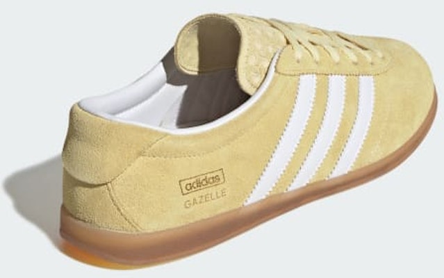 (W) Adidas Gazelle Low Pro Amarillo Casi/Blanco Nube/Goma JR8894 Details for (W) Adidas Gazelle Low Pro Amarillo Casi/Blanco Nube/Goma JR8894