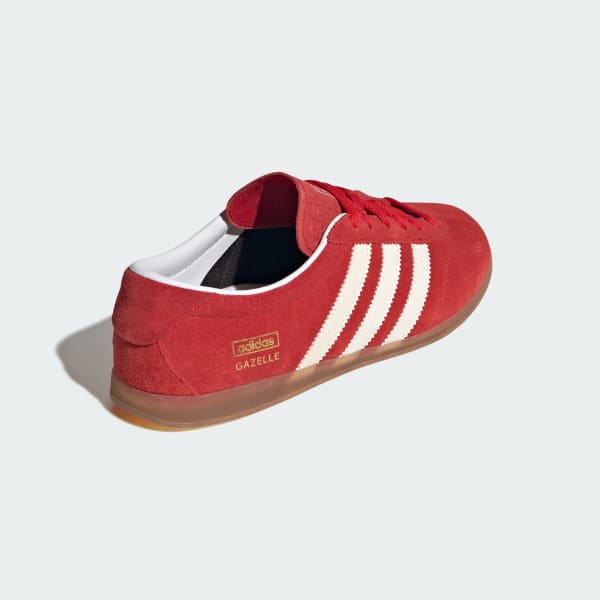 Details for (W) Adidas Gazelle Low Pro Rojo Escarlata/Blanco Nube/Goma JR5744