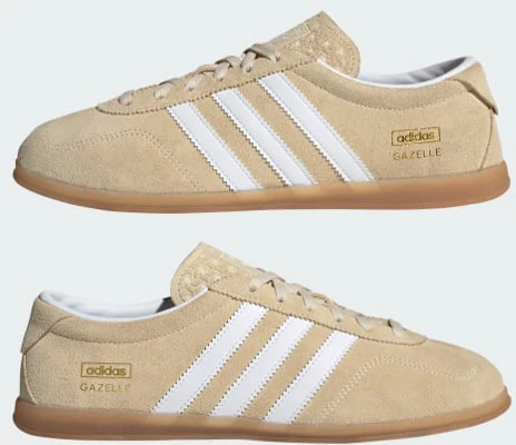 (W) Adidas Gazelle Low Pro 沙階色/雲白色/膠底 JR8889 Cheap (W) Adidas Gazelle Low Pro 沙階色/雲白色/膠底 JR8889